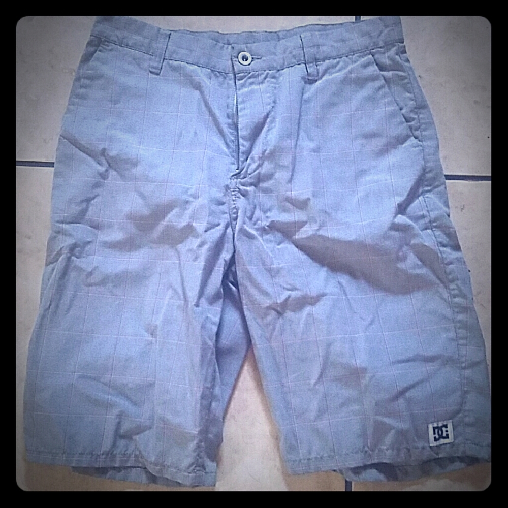DC plaid shorts